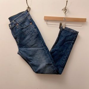 Levi dark wash jeans